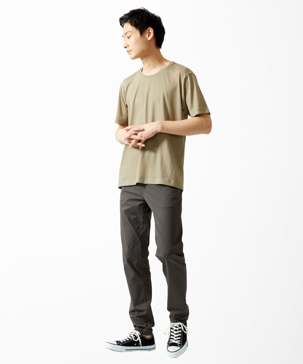 MKKGC56050 MK MICHEL KLEIN HOMME(MKミッシェルクランオム) Tシャツ / アンダーハイプ ベージュ