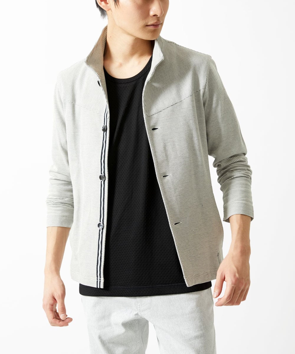 MKKGC56050 MK MICHEL KLEIN HOMME(MKミッシェルクランオム) Tシャツ / アンダーハイプ ブラック