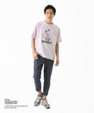 小さいサイズ]モノトーンサークルロゴTシャツ(カットソー・T