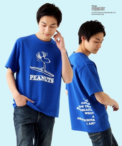 MKKGC84069 MK MICHEL KLEIN HOMME Tシャツ / ビンテージスヌーピー