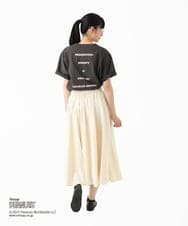 MKKGC84069 MK MICHEL KLEIN HOMME(MKミッシェルクランオム) 【洗える】ビンテージスヌーピーTシャツ  ダークグレー