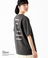 MKKGC84069 MK MICHEL KLEIN HOMME(MKミッシェルクランオム) 【洗える】ビンテージスヌーピーTシャツ  ダークグレー