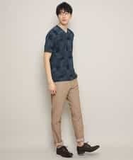 MKKGL26069 MK MICHEL KLEIN HOMME(MKミッシェルクランオム) カットソー／TCブロックパイル ネイビー