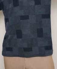MKKGL26069 MK MICHEL KLEIN HOMME(MKミッシェルクランオム) カットソー／TCブロックパイル ネイビー