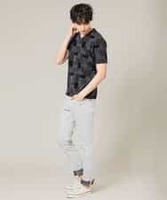 MKKGL26069 MK MICHEL KLEIN HOMME(MKミッシェルクランオム) カットソー／TCブロックパイル ダークグレー