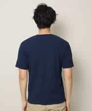 MKKGL27059 MK MICHEL KLEIN HOMME(MKミッシェルクランオム) カットソー／ボタニカルリンクス ネイビー