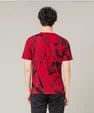 MKKGL43045 MK MICHEL KLEIN HOMME(MKミッシェルクランオム) カットソー／ラフィネソウガラ レッド
