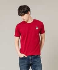 MKKGL45045 MK MICHEL KLEIN HOMME(MKミッシェルクランオム) カットソー／ラフィネポケットTシャツ レッド