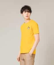 MKKGL45045 MK MICHEL KLEIN HOMME(MKミッシェルクランオム) カットソー／ラフィネポケットTシャツ イエロー