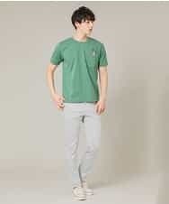 MKKGL45045 MK MICHEL KLEIN HOMME(MKミッシェルクランオム) カットソー／ラフィネポケットTシャツ グリーン