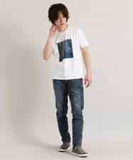 MKKGO03059 MK MICHEL KLEIN HOMME(MKミッシェルクランオム) オーガニックコットンカットソー ホワイト(90)
