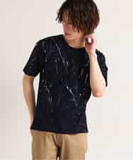 MKKGO12059 MK MICHEL KLEIN HOMME(MKミッシェルクランオム) デオドランドへリンボン ネイビー