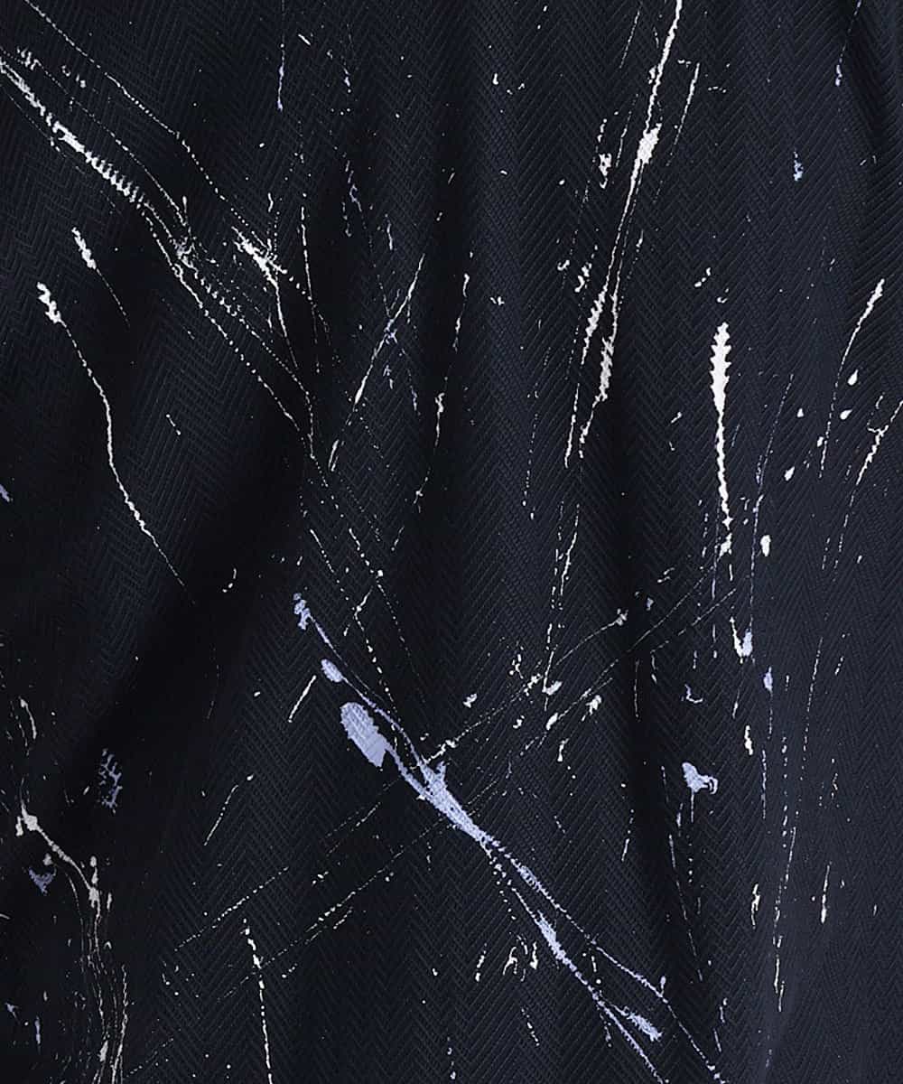 MKKGO12059 MK MICHEL KLEIN HOMME(MKミッシェルクランオム) デオドランドへリンボン ネイビー