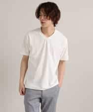 MKKGO15059 MK MICHEL KLEIN HOMME(MKミッシェルクランオム) ブロックランダムパイル ホワイト