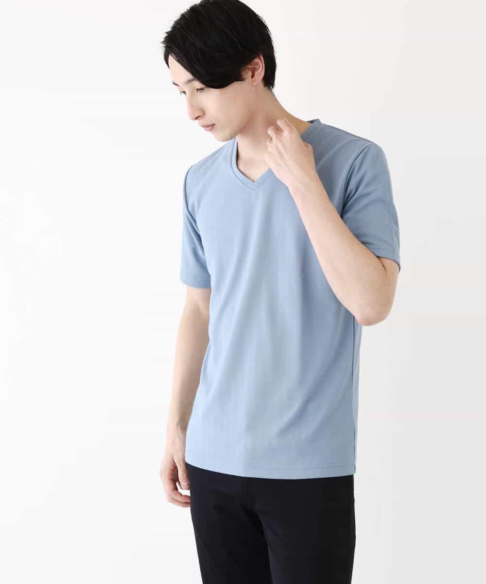 ヘリンボーンTシャツ(カットソー・Tシャツ) | MK MICHEL KLEIN HOMME(MKミッシェルクランオム)|イトキンオンラインストア ヘリンボーンTシャツ(カットソー・Tシャツ) | MK MICHEL KLEIN HOMME(MKミッシェルクランオム)|イトキンオンラインストア
