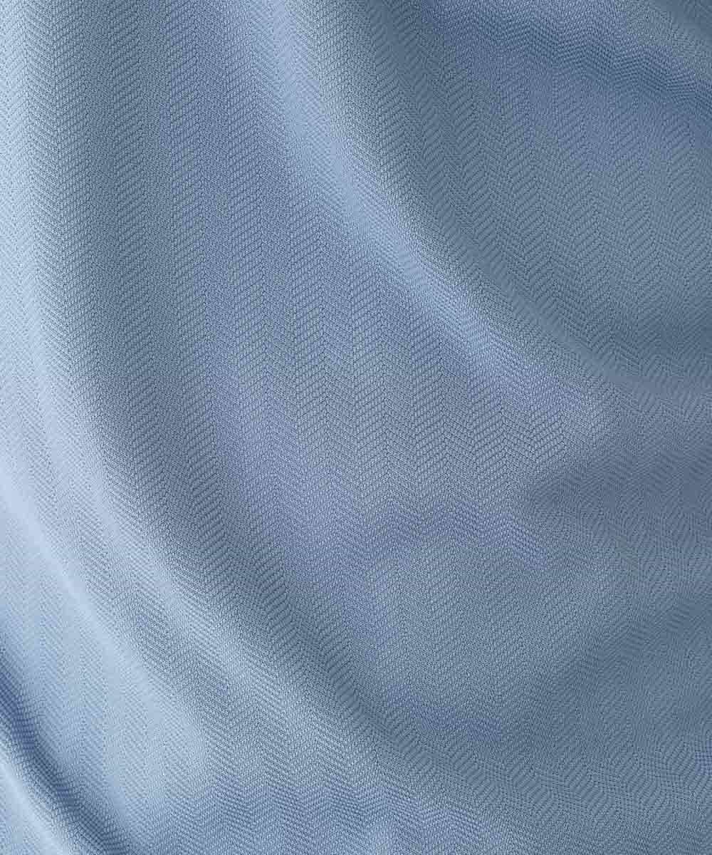 MKKGP50059 MK MICHEL KLEIN HOMME(MKミッシェルクランオム) ヘリンボーンTシャツ ブルー
