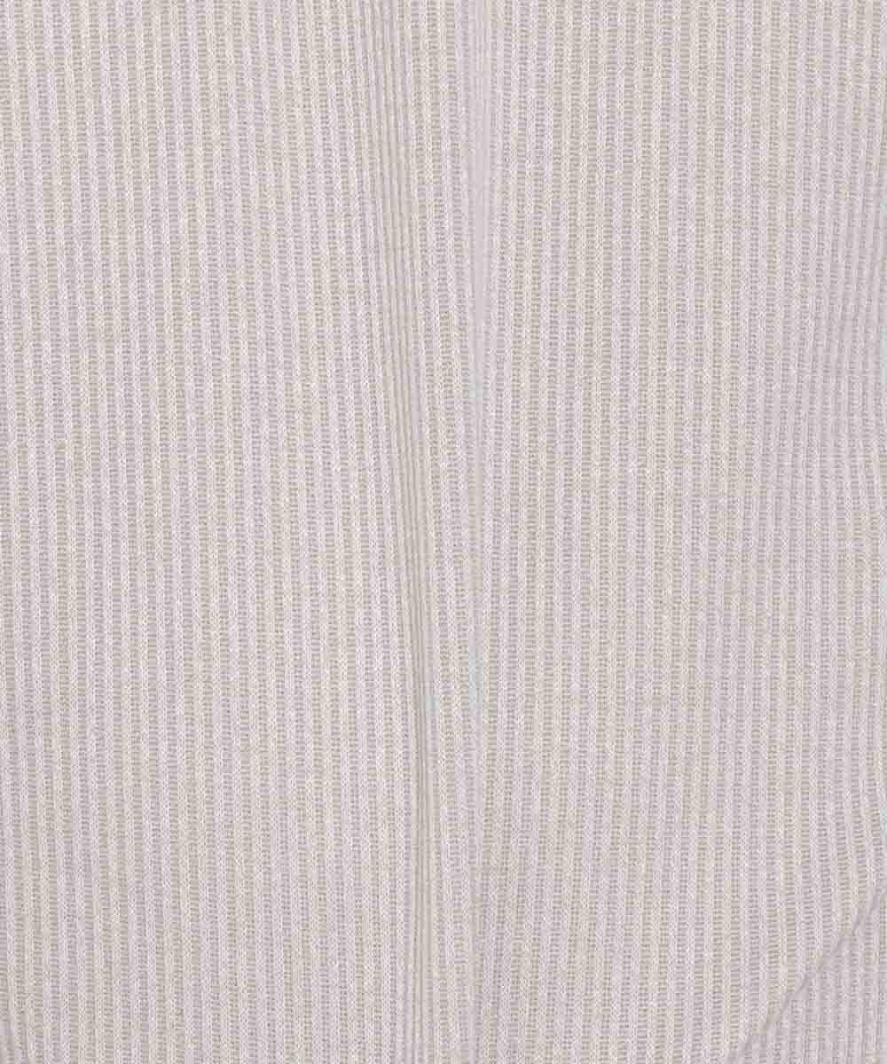 MKKGP53059 MK MICHEL KLEIN HOMME(MKミッシェルクランオム) メランジストライプTシャツ ライトグレー