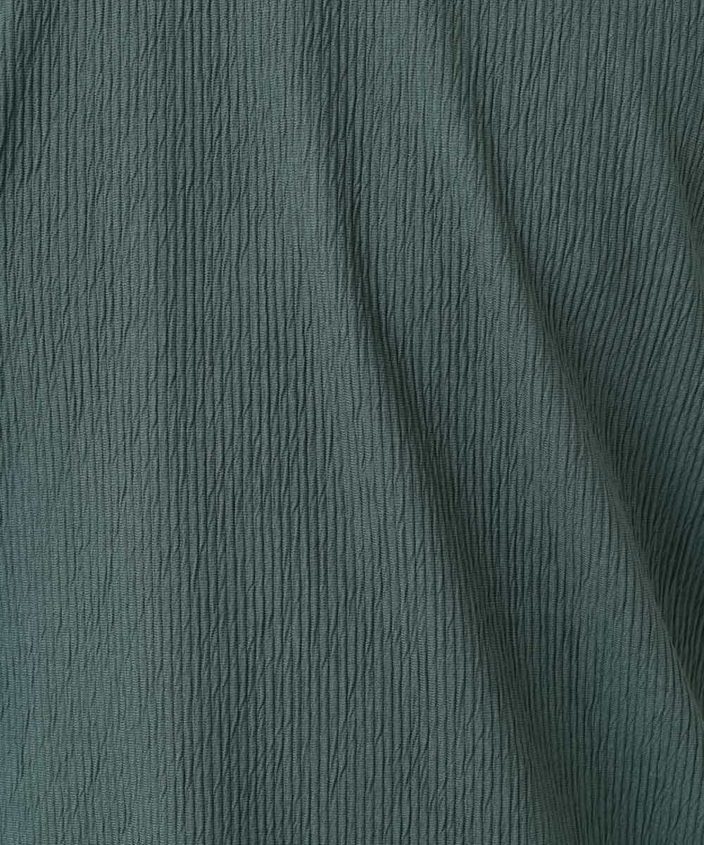 MKKGP55059 MK MICHEL KLEIN HOMME(MKミッシェルクランオム) UネックTシャツ グリーン