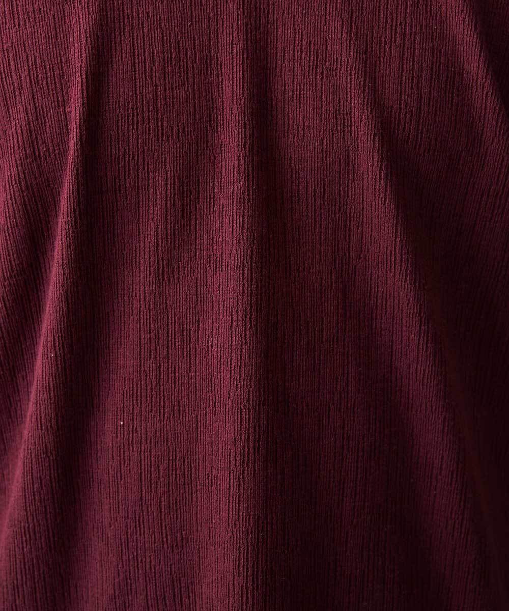 MKKGR46045 MK MICHEL KLEIN HOMME(MKミッシェルクランオム) スマートＶネックＴシャツ パープル