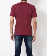 MKKGR46045 MK MICHEL KLEIN HOMME(MKミッシェルクランオム) スマートＶネックＴシャツ パープル