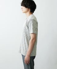 MKKGR46045 MK MICHEL KLEIN HOMME(MKミッシェルクランオム) スマートＶネックＴシャツ ライトグレー