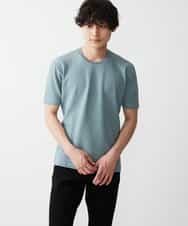 MKKGR60059 MK MICHEL KLEIN HOMME(MKミッシェルクランオム) クルーネックＴシャツ グリーン