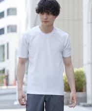 MKKGR60059 MK MICHEL KLEIN HOMME(MKミッシェルクランオム) クルーネックＴシャツ ホワイト