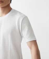 MKKGR60059 MK MICHEL KLEIN HOMME(MKミッシェルクランオム) クルーネックＴシャツ ホワイト