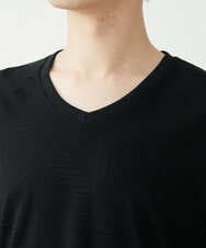 MKKGS51059 MK MICHEL KLEIN HOMME(MKミッシェルクランオム) ジャガードカットソー ブラック(94)