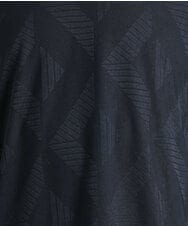 MKKGS51059 MK MICHEL KLEIN HOMME(MKミッシェルクランオム) ジャガードカットソー ブラック(94)