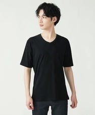 MKKGS51059 MK MICHEL KLEIN HOMME(MKミッシェルクランオム) ジャガードカットソー ブラック(94)