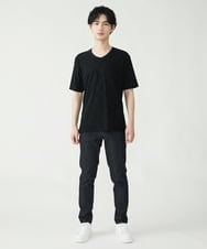 MKKGS51059 MK MICHEL KLEIN HOMME(MKミッシェルクランオム) ジャガードカットソー ブラック(94)