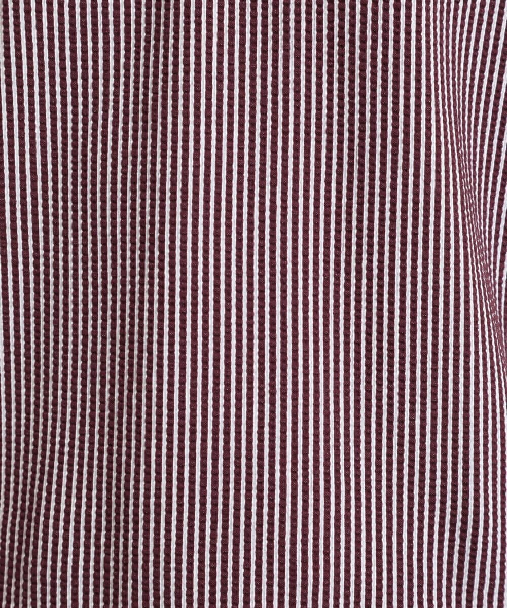 MKKGS57069 MK MICHEL KLEIN HOMME(MKミッシェルクランオム) カットソー / サッカーストライプジャージ パープル(77)