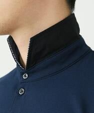 MKKGS67090 MK MICHEL KLEIN HOMME(MKミッシェルクランオム) ポロシャツ / メランジカノコジャージ ネイビー(57)