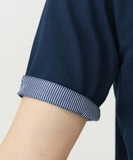 MKKGS67090 MK MICHEL KLEIN HOMME(MKミッシェルクランオム) ポロシャツ / メランジカノコジャージ ネイビー(57)
