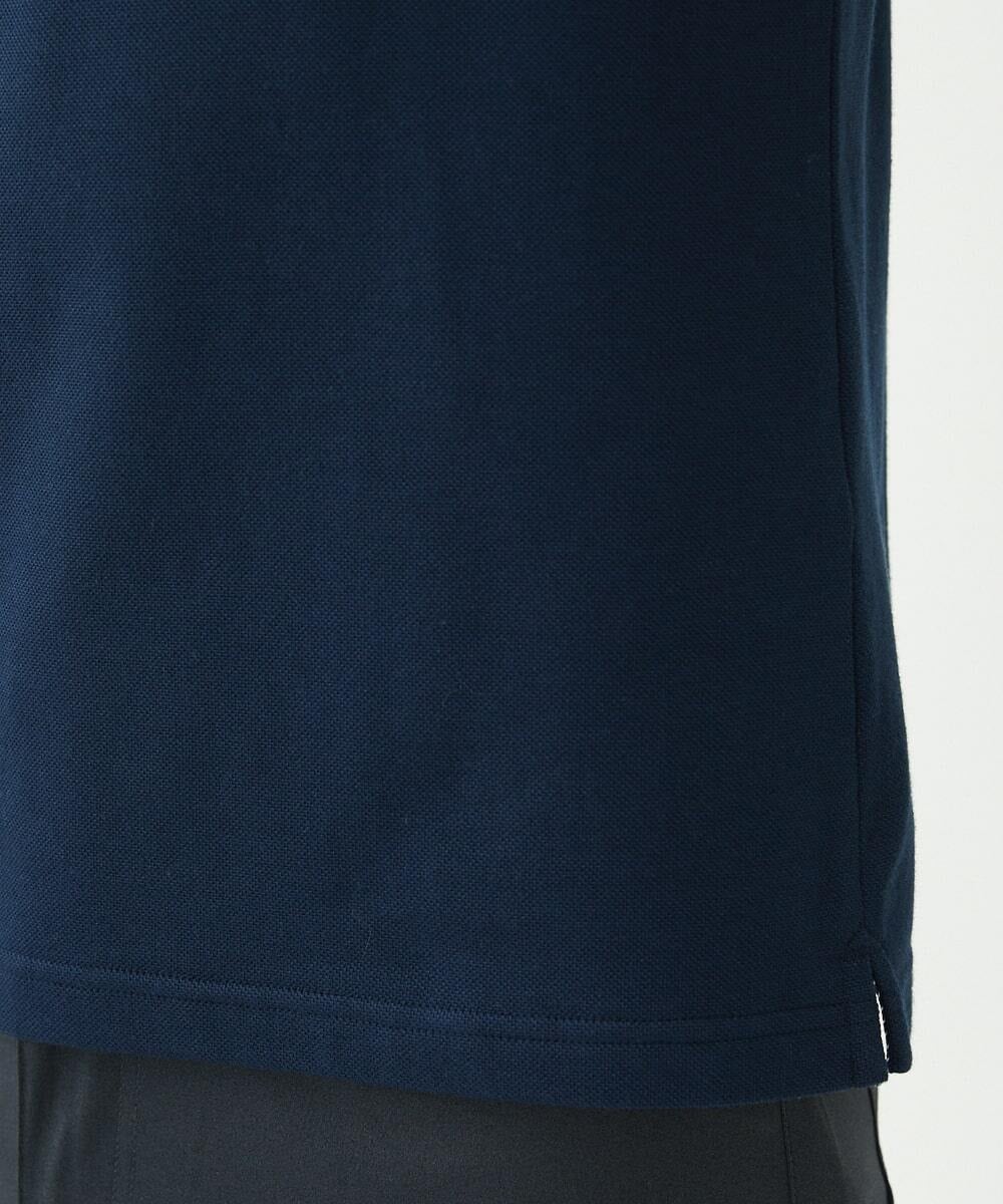 MKKGS67090 MK MICHEL KLEIN HOMME(MKミッシェルクランオム) ポロシャツ / メランジカノコジャージ ネイビー(57)