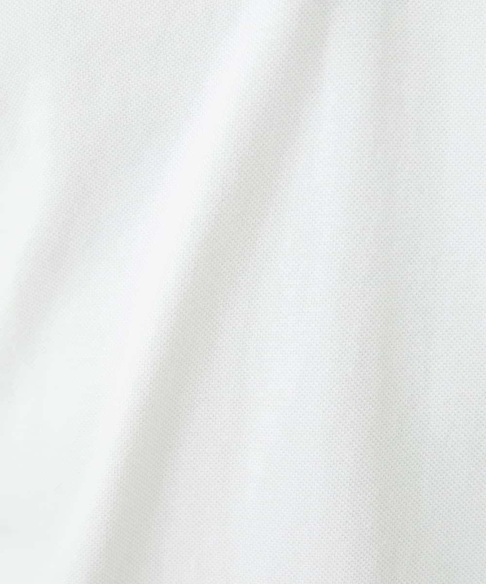 MKKGS67090 MK MICHEL KLEIN HOMME(MKミッシェルクランオム) ポロシャツ / メランジカノコジャージ ホワイト(90)