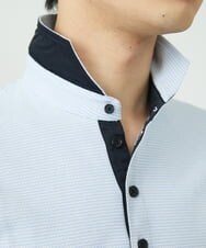 MKKGS69110 MK MICHEL KLEIN HOMME(MKミッシェルクランオム) ポロシャツ / COOLMAXハニカム ライトブルー(50)