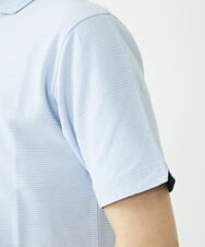 MKKGS69110 MK MICHEL KLEIN HOMME(MKミッシェルクランオム) ポロシャツ / COOLMAXハニカム ライトブルー(50)