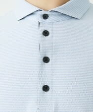 MKKGS69110 MK MICHEL KLEIN HOMME(MKミッシェルクランオム) ポロシャツ / COOLMAXハニカム ライトブルー(50)