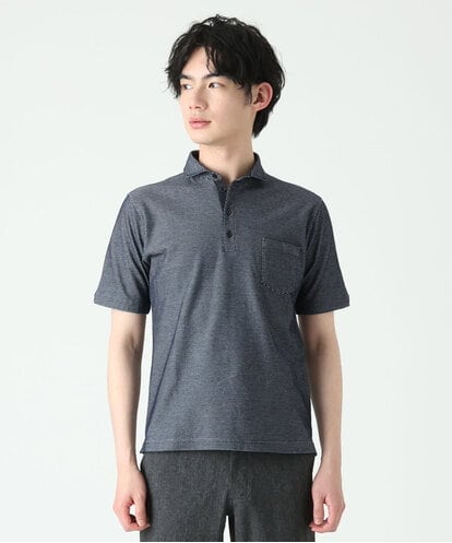 MKKGS69110 MK MICHEL KLEIN HOMME ポロシャツ / COOLMAXハニカム