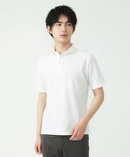 MKKGS69110 MK MICHEL KLEIN HOMME(MKミッシェルクランオム) ポロシャツ / COOLMAXハニカム ホワイト(90)