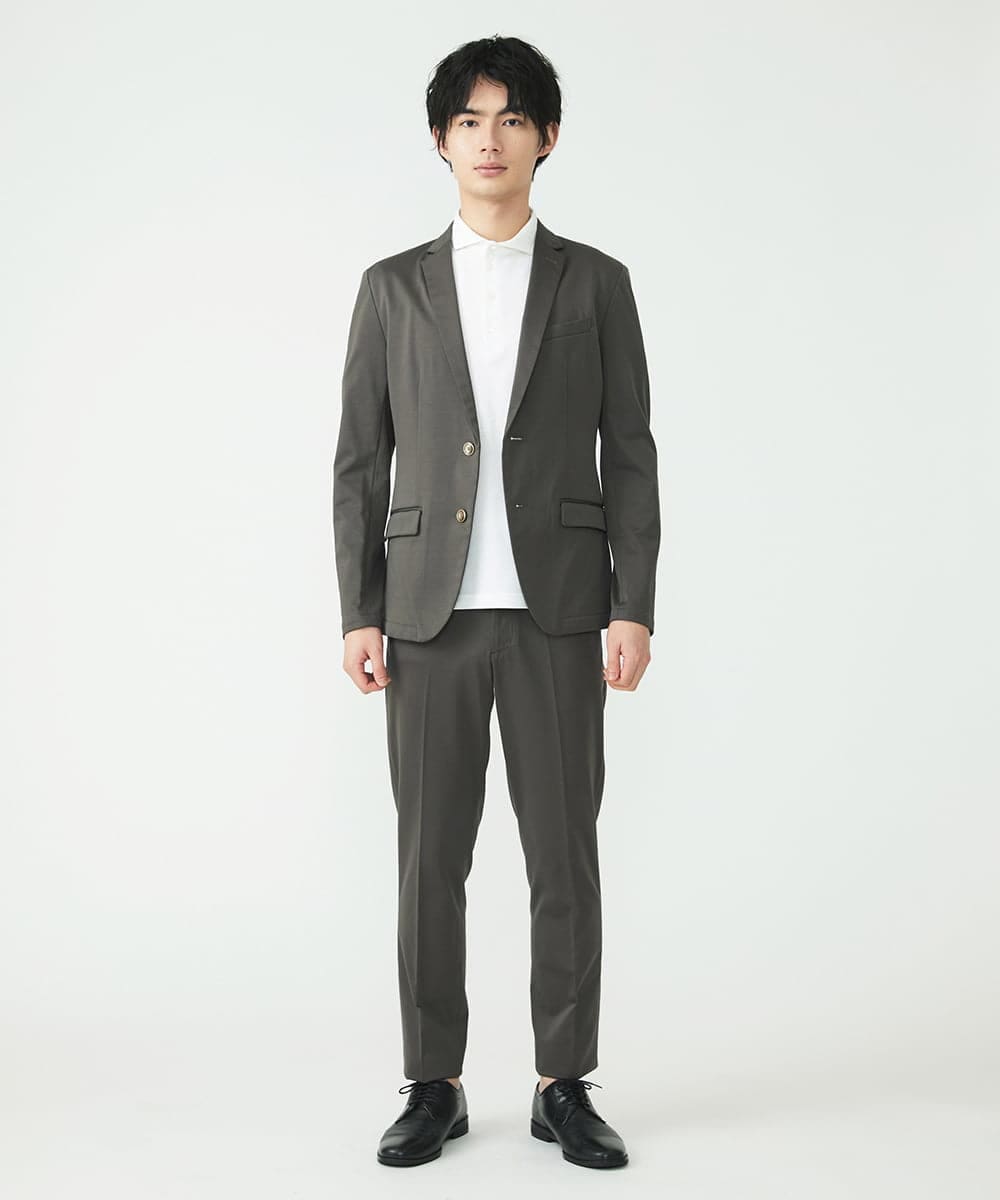 MKKGS69110 MK MICHEL KLEIN HOMME(MKミッシェルクランオム) ポロシャツ / COOLMAXハニカム ホワイト(90)