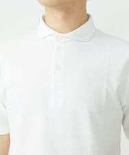 MKKGS69110 MK MICHEL KLEIN HOMME(MKミッシェルクランオム) ポロシャツ / COOLMAXハニカム ホワイト(90)