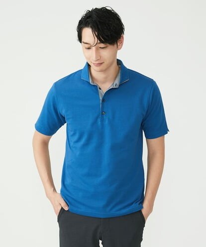 MKKGS70080 MK MICHEL KLEIN HOMME 【WEB限定】クールメランジカノコポロシャツ