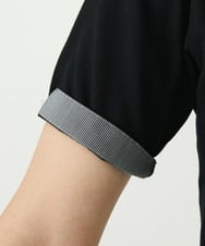 MKKGS70080 MK MICHEL KLEIN HOMME(MKミッシェルクランオム) 【WEB限定】クールメランジカノコポロシャツ ブラック(94)
