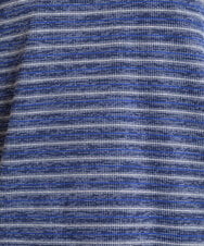 MKKGU09059 MK MICHEL KLEIN HOMME(MKミッシェルクランオム) クラッシュボーダーカットソー ブルー(55)