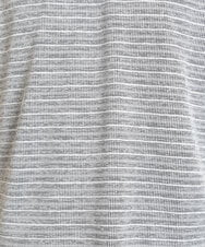 MKKGU09059 MK MICHEL KLEIN HOMME(MKミッシェルクランオム) クラッシュボーダーカットソー ホワイト(90)
