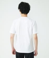 MKKGU13063 MK MICHEL KLEIN HOMME(MKミッシェルクランオム) 『レッドカップキャンペーン』プリントカットソー ホワイト(90)