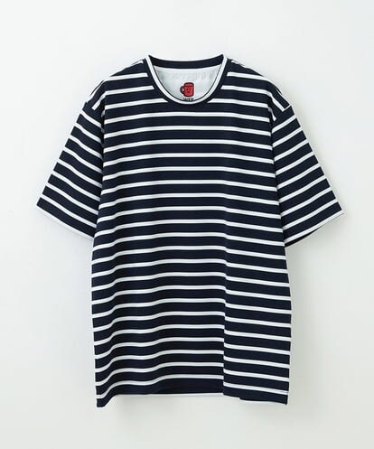 MKKGU14063 MK MICHEL KLEIN HOMME 『レッドカップキャンペーン』ボーダーカットソー
